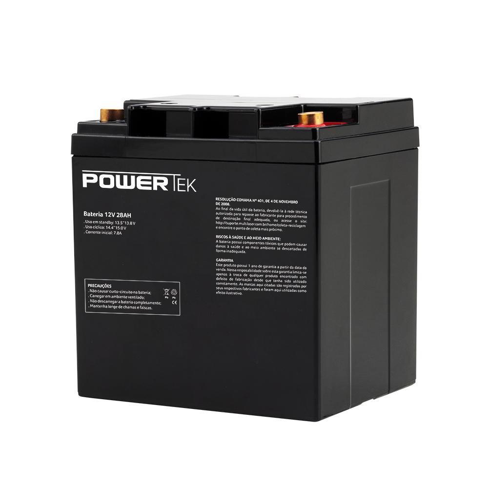 Bateria Powertek 12v 28ah - EN019