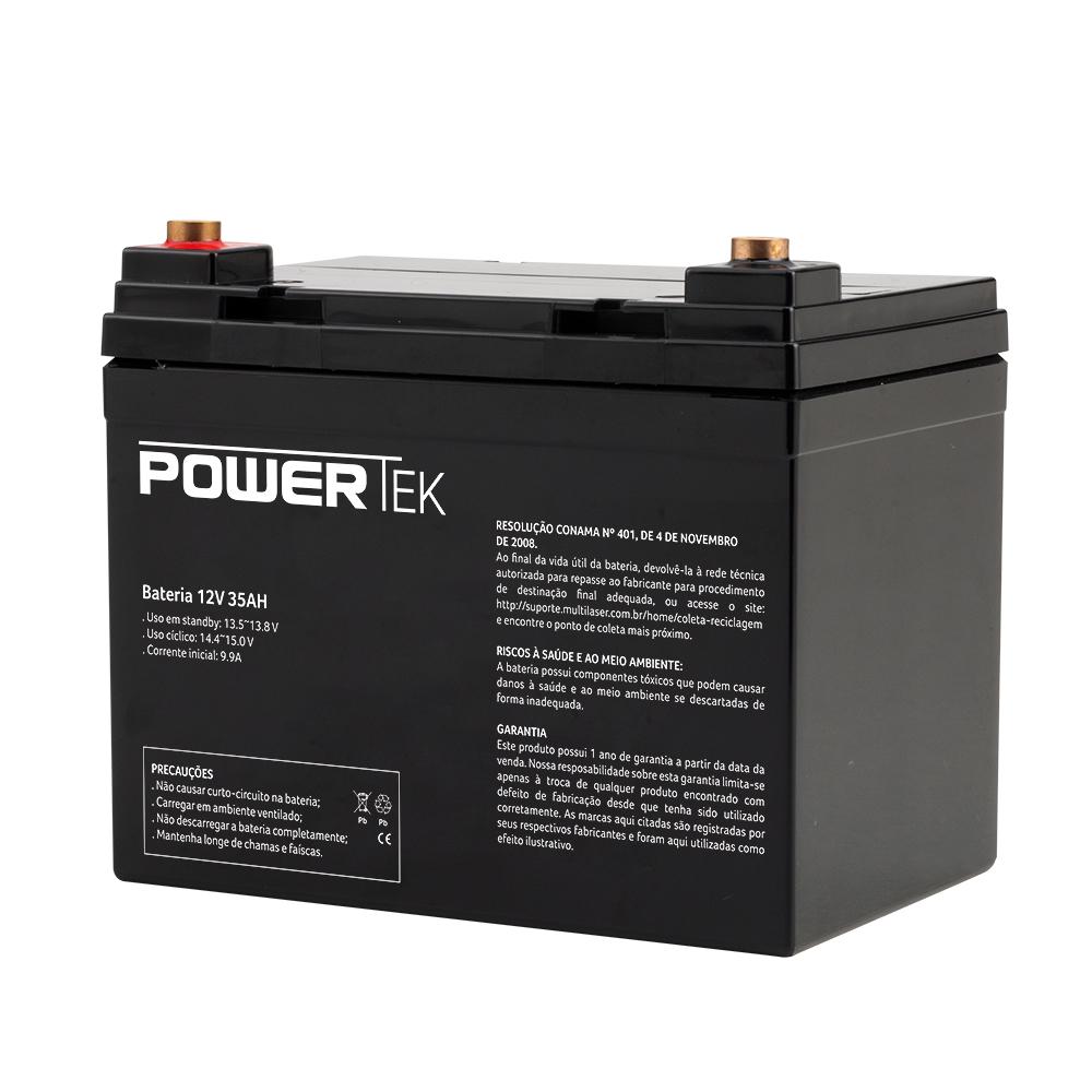 Bateria 12v 35ah Powertek - EN020