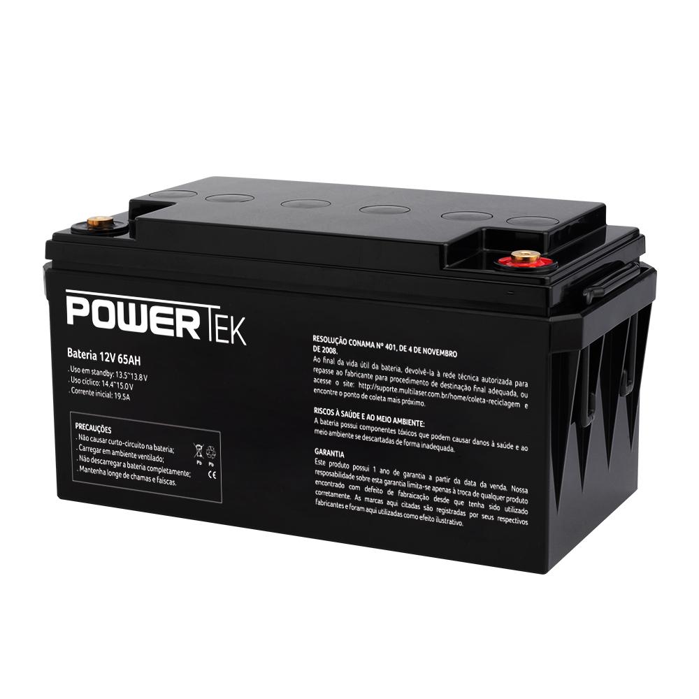 Bateria 12V 65AH Powertek - EN024