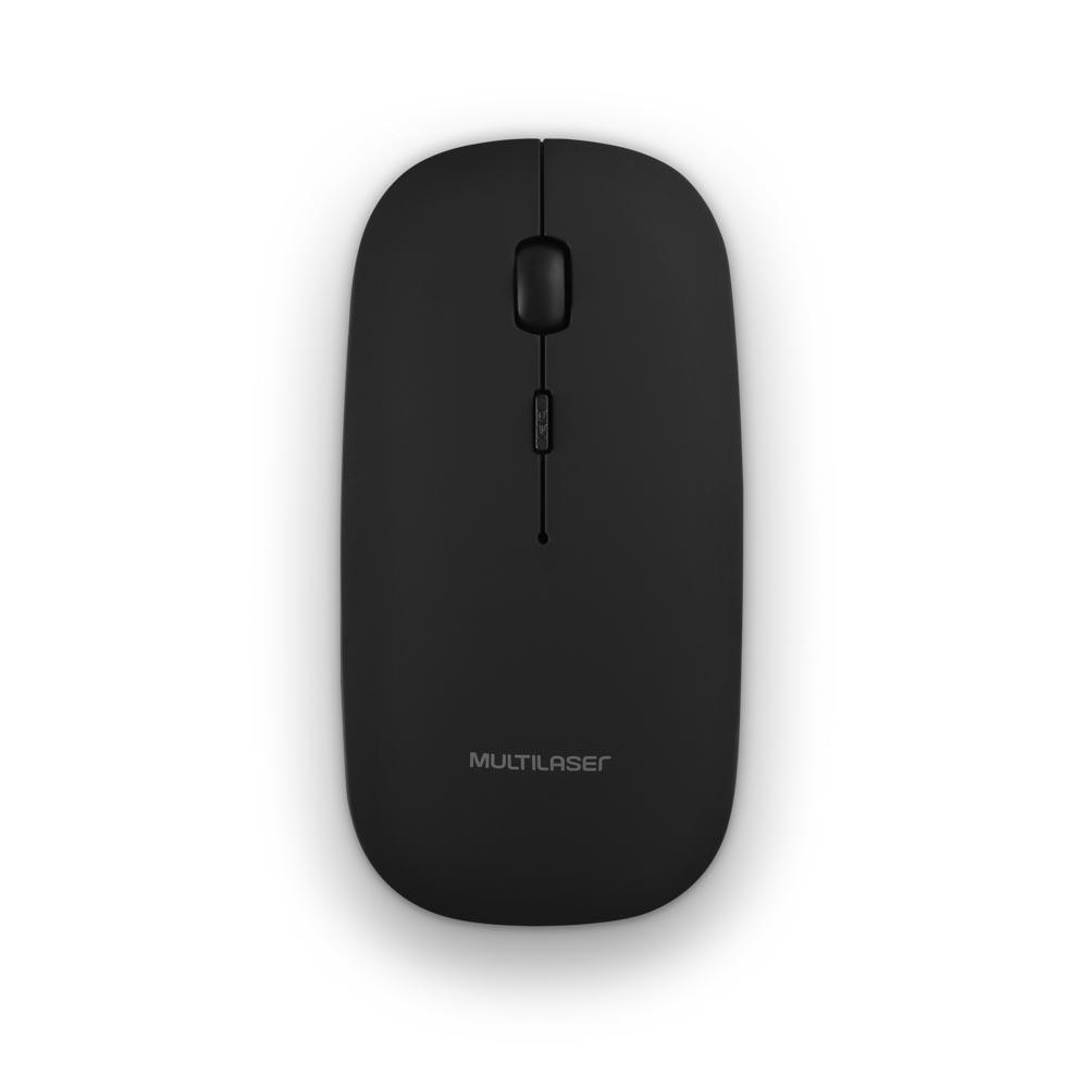 Mouse Sem Fio 2.4ghz Recarregável Lithium USB - MO290
