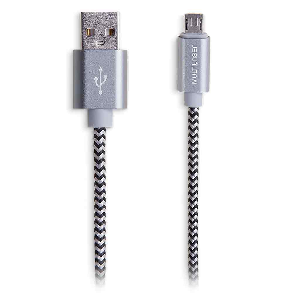 CABO CONCEPT PARA ANDROID MICRO USB PRETO 1.5M - WI341