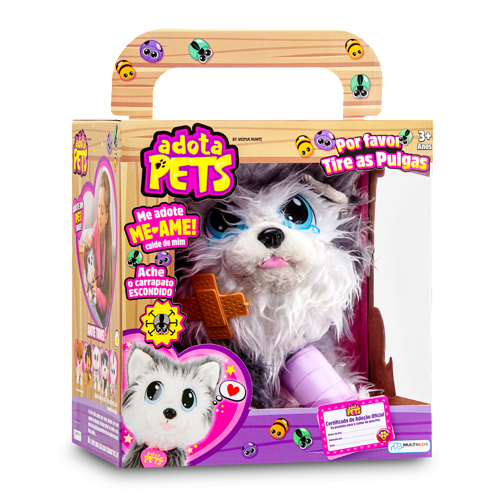 Adota Pets Ozzy com Acessórios Indicado para +3 Anos Multikids - BR1064