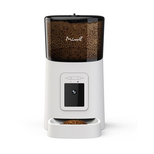 Alimentador automatico para cães e gatos Mimo Tech com Câmera 1080P HD Smart Feeder - PP009