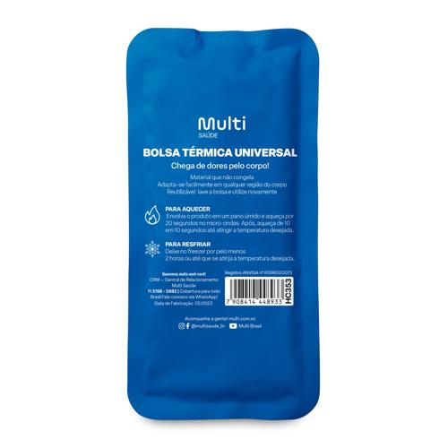 Bolsa Térmica de Gel Azul Multi Saúde - HC353