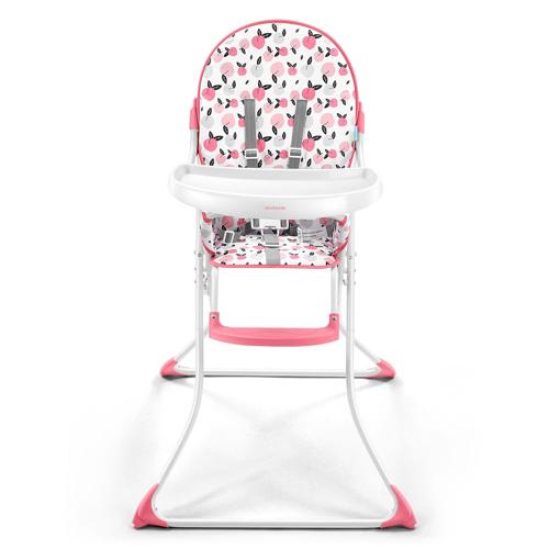 Cadeira alta de alimentação para bebê até 15kg Rosa Multikids - BB370