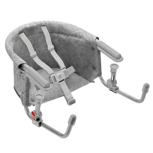 Cadeira de Alimentação de Encaixe em Mesa  6M-15 Kg Multikids Baby Click N' Clip Cinza - BB379