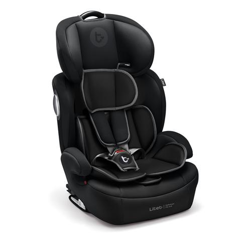 Cadeirinha Infantil para carro Safemax Fix 2.0 Isofix 9-36 Kg Preta Litet - BB459