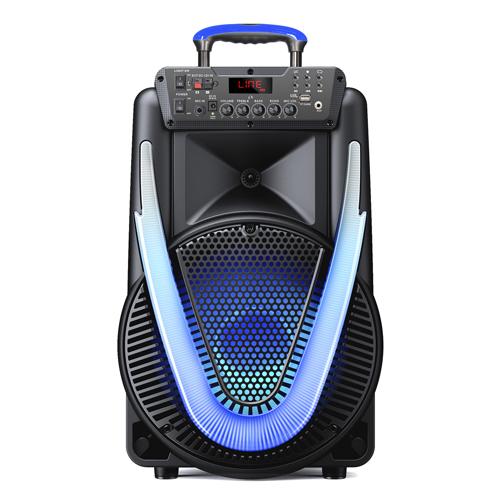 Caixa de Som Acústica Multilaser Sunny II 15 Pol. 800W BT/ AUX/ SD/ USB/ FM - SP396
