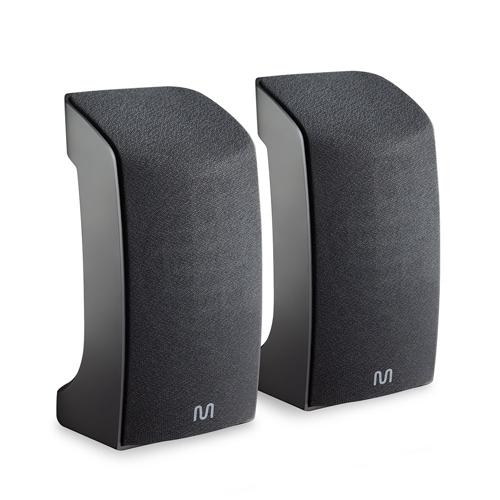 Caixas de Som 2.0 1w RMS Alimentação USB Conexão P2 Som Estéreo Preto Multi - SP093