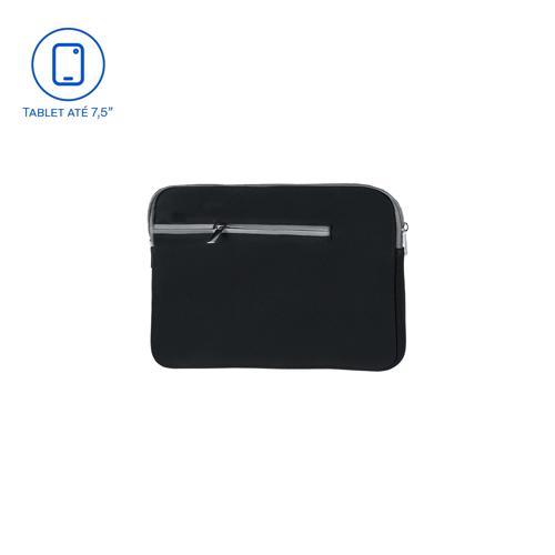 Case Neoprene Preta para Tablet até 7.5&#34; Multi - BO441