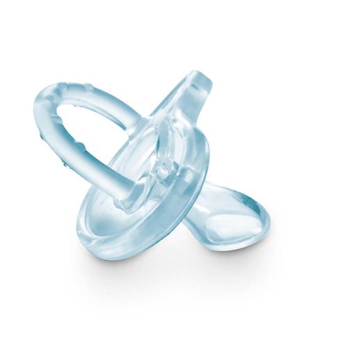 Chupeta 100% Silicone 0-6 meses Azul Multikids Baby - BB036