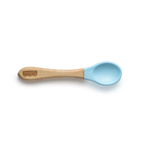 Colher de Treinamento Cabo Curto Bam n' Boo 6+M Azul Fisher Price - BB1182