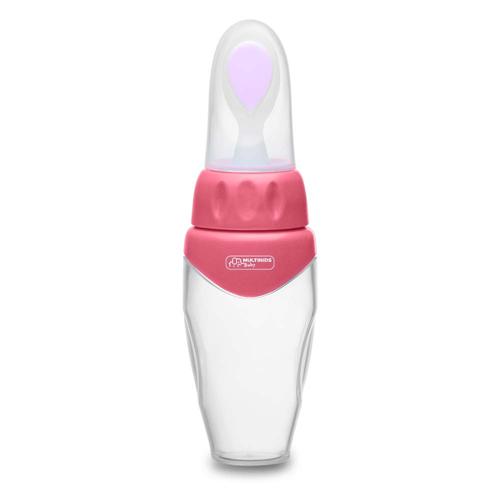 Colher Dosadora para Papinha Funny Meal Rosa Multikids Baby - BB068