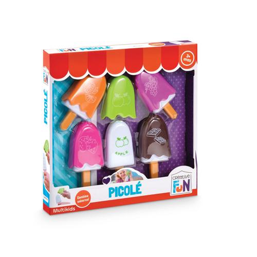 Creative Fun Picolé Indicado para +3 Anos Colorido Multikids - BR644
