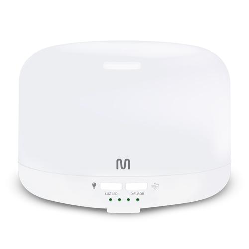 Difusor de Aromas Color Air USB com Iluminação LED em 7 cores Multi Saúde - HC217