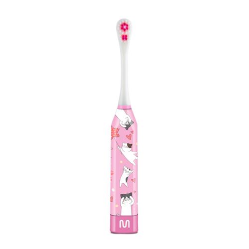 Escova Elétrica Infantil Kids Health Pro Gatinhos Multi Saúde - HC155