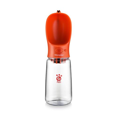 Garrafa Portátil Pet Water To Go 550ml com Filtro de Carvão Ativado Vermelha - Fisher Price - PP257