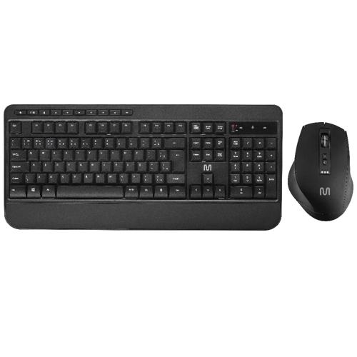 Kit Teclado e Mouse Sem Fio CS1200 Multimídia Conexão BT+USB 3200DPI Multi - TC301