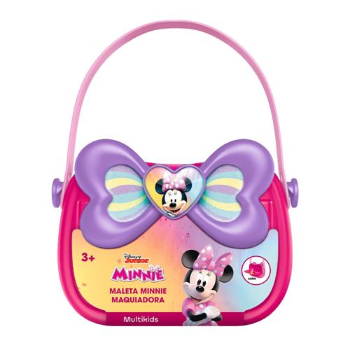 Maleta Maquiadora Minnie Disney com Acessórios Multikids - BR1984