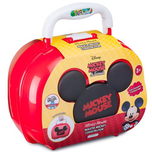 Maleta Mickey Construtor Com 8 Acessórios Multikids - BR1564