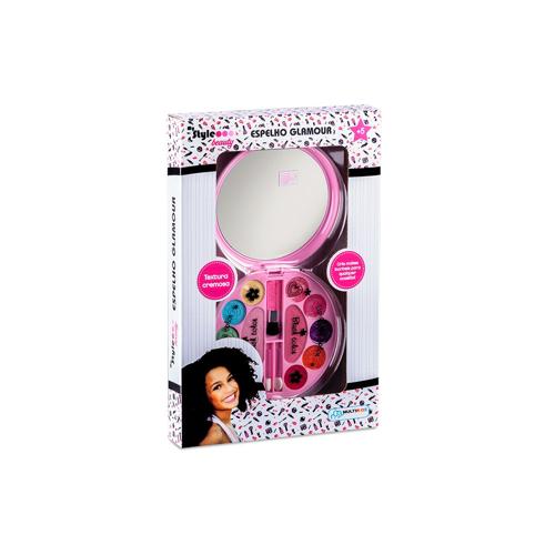 Maquiagem Infantil Espelho Glamour My Style Beauty +5 Anos Multikids - BR1332