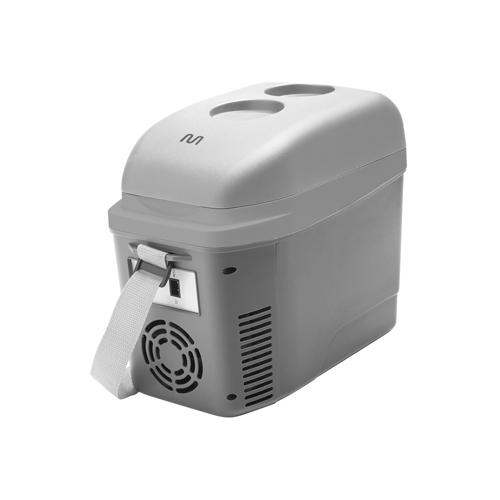 Mini Geladeira/Cooler 7L 12v com Alça Cinza Fosco Multilaser - TV013