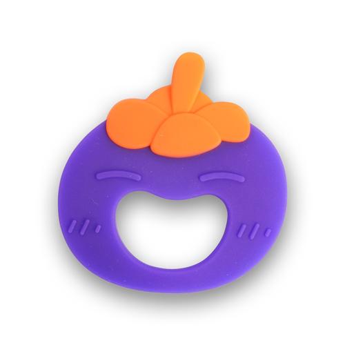 Mordedor de Silicone Funny Fruit Ameixa MultikidsBaby - BB1236