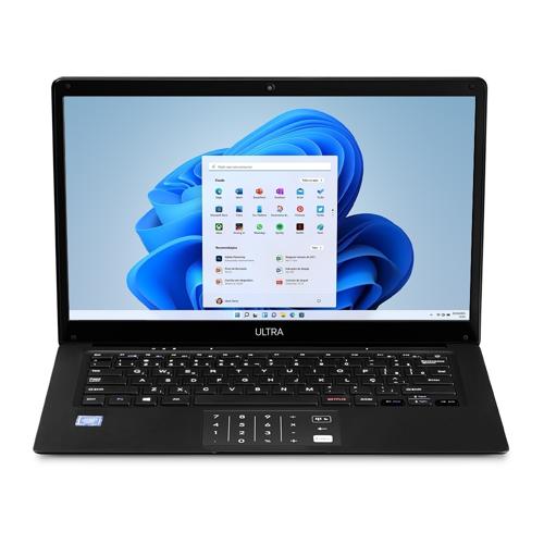 Notebook, Windows 11 Home, Legacy Book Intel Celeron 4GB 64GB + 64GB 14,1 Pol. Preto + Microsoft 365 Personal 1TB na Nuvem - PC271