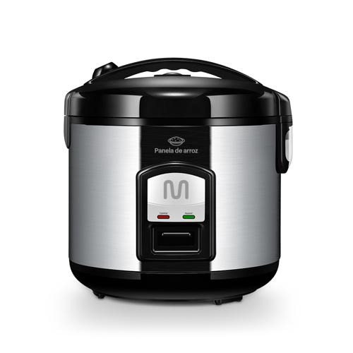 Panela de Arroz Gourmet 220v-700w Aço Inox Capacidade de 10 Xícaras Multi - CE06