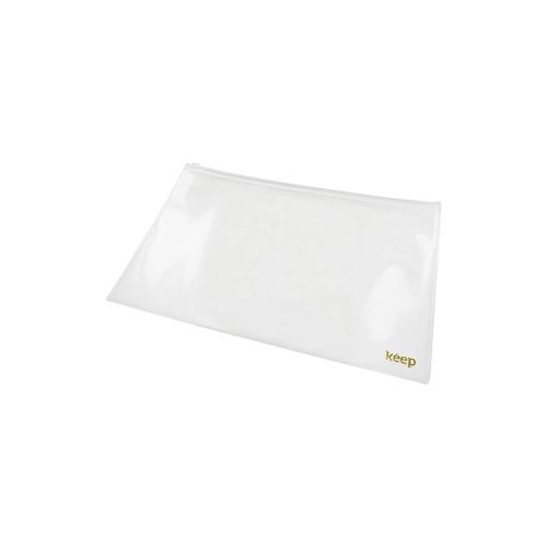 Pasta Zíper Versátil Cristal A5 260x180mm 5 unidades Keep - EI053
