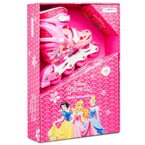 Patins Inline Ajustável Tam 35-38 Princesas Disney Multikids - BR1157