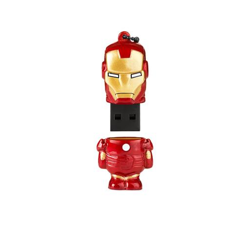 Pen Drive Marvel Vingadores Homem De Ferro 8GB USB Leitura 10MB/s e Gravação 3MB/s Multi - PD081