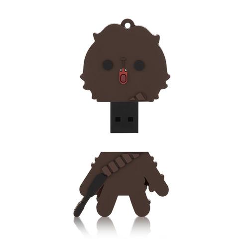 Pen Drive Star Wars Chewbacca 8GB USB Leitura 10MB/s e Gravação 3MB/s Multilaser - PD041