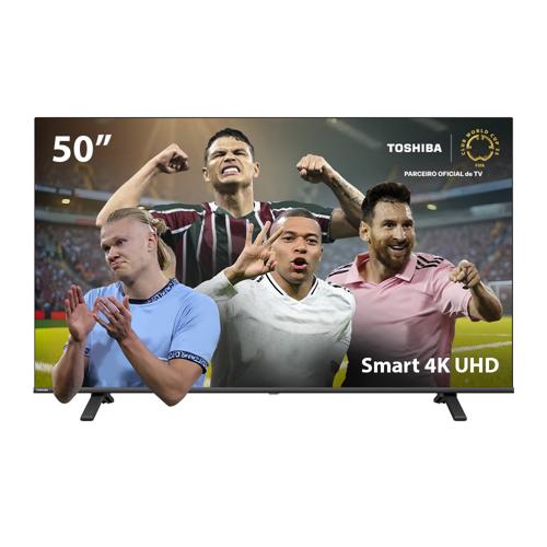 Smart TV DLED 50&#34; 4K Toshiba 50C350MS VIDAA 3 HDMI 2 USB Wi-Fi - TB022M