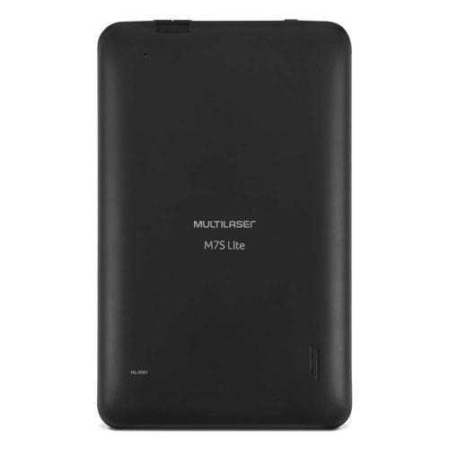 Tablet Multi M7S Lite 8GB/1GB RAM Quad Core Wi-Fi Tela 7 Pol, Android 8,1 Preto - NB296