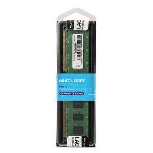 MEMÓRIA MULTILASER DDR3 UDIMM 8GB 1600 MHZ - MM810
