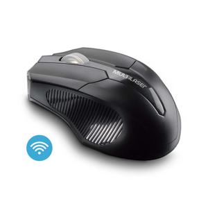 MOUSE SEM FIO 2.4 GHZ 1600 DPI PRETO USB - MO221