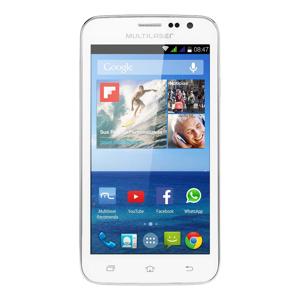 Smartphone Msx Branco Dual Core Tela 5 Pol.#29; Dual Chip Android 4.4 Dual Câmera - P3305