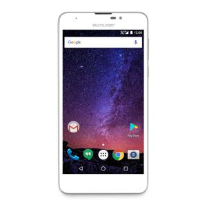 Smartphone Ms55M 3G Tela 5.5 Pol. Android 7 Dual Chip Memória 16Gb Bluetooth Multilaser Branco - P9047