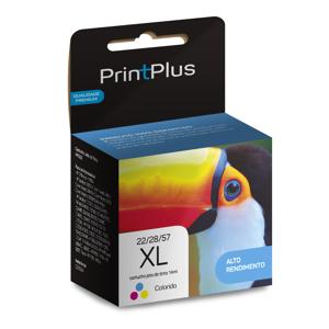 Cartucho de Tinta Renew Compatível 22/28/57 Color C9352A/ C8728A/ C6657A - Print Plus - PP022