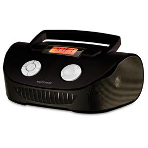 CAIXA DE SOM BOOMBOX 15W RMS USB/P2/FM/CARTAO DE MEMORIA - PRETA - SP182