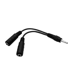 Adaptador P2-P3 Com Acabamento Em Nylon , Preto - WI409