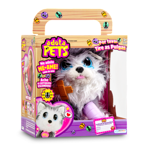 Adota Pets Ozzy com Acessórios Indicado para +3 Anos Multikids - BR1064