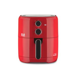Air Fryer 4,2L 1500w-127v Com Grade , Seletor Temperatura e Tempo Vermelha Multi - CE194