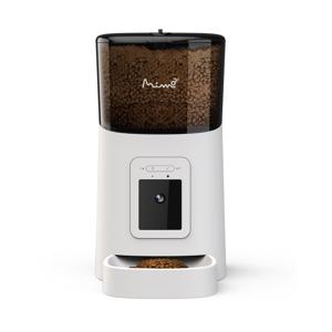 Alimentador automatico para cães e gatos Mimo Tech com Câmera 1080P HD Smart Feeder - PP009