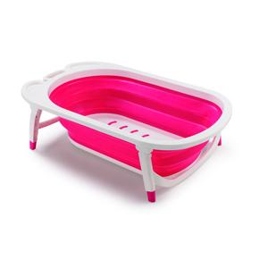 Banheira Dobravel Flexi Bath Rosa Weego - 4039
