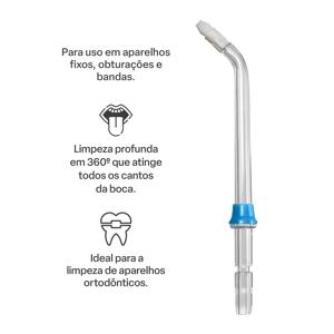 Bico Ortodôntico Para Irrigador Oral Multi Saúde - HC062