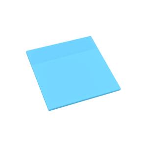Bloco Adesivo Pet Azul Pastel Transparente 75x75mm 50 Folhas Keep - EI151