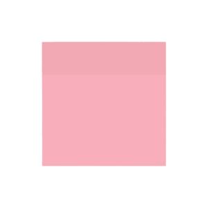 Bloco Adesivo Pet Rosa Pastel Transparente 75x75mm 50 Folhas Keep - EI152