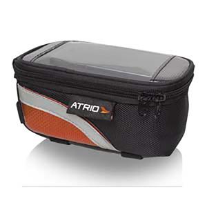 Bolsa com Porta Cel para Bicicleta Capacidade de 0,6L Impermeável com Touch Atrio - BI022
